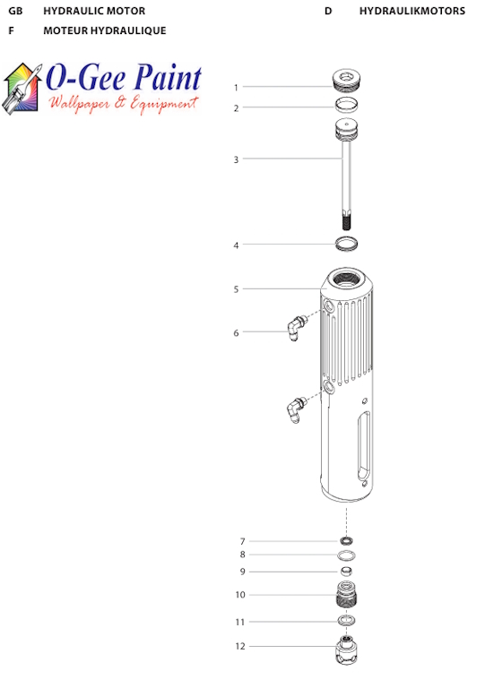 POWRBEAST HYDRAULIC MOTOR
