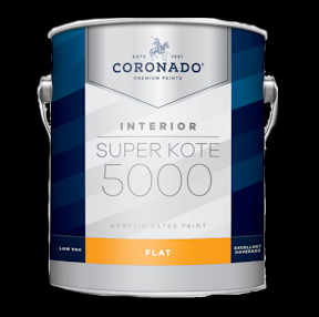 SUPER KOTE 5000 INT FLAT BLACK