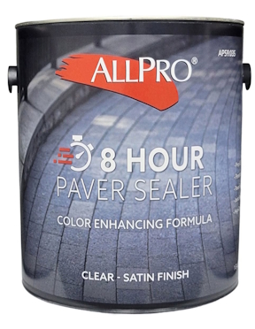 CLEAR SATIN 8 HOUR PAVER SEALER 