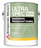 ULTRA SPEC ELASTOMERIC WATERPROOF FLAT WHITE (GALLON)