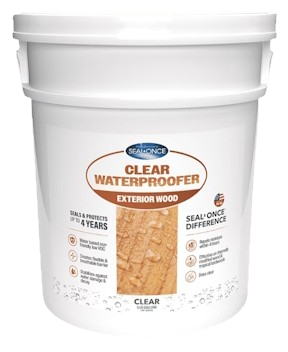 EXTERIOR WOOD CLEAR WATERPROOFER (5 GALLONS)