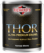 THOR ACRYLIC DULL RUB WHITE (GALLON)