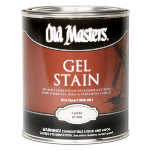 GEL STAIN CEDAR