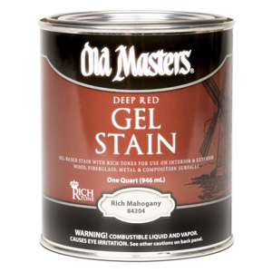 GEL STAIN DEEP RICH MAHOGANY