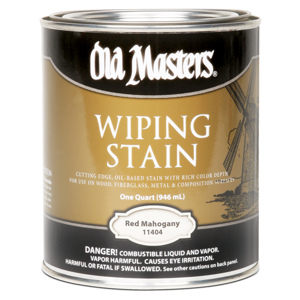 WIPING STAIN RED MAHOGANY