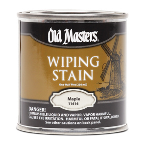 WIPING STAIN MAPLE I