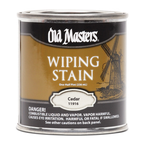 WIPING STAIN CEDAR