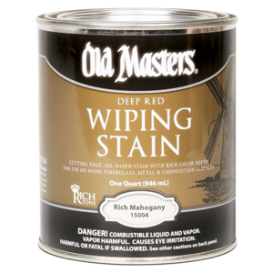 WIPING STAIN RICH MAHOGANY