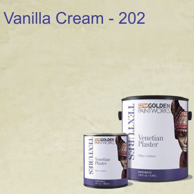 202 VENETIAN PLASTER - VANILLA CREAM - QT