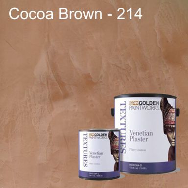214 VENETIAN PLASTER - COCOA BROWN - GAL