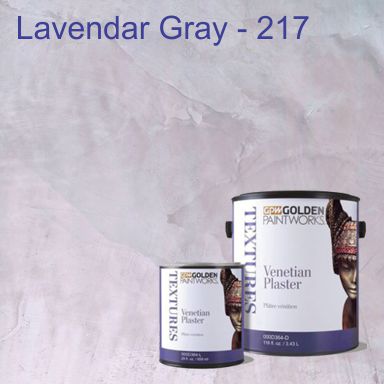 217 VENETIAN PLASTER - LAVENDER GRAY - GAL