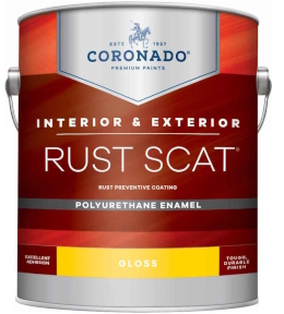 RUST SCAT ALKYD POLYURETHANE GLOSS 