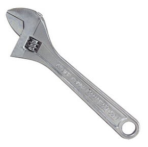 ADJUSTABLE WRENCH 8 INCH