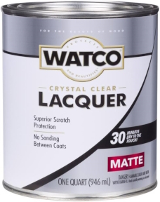 WATCO LACQUER CLEAR MATTE QT