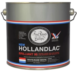 HOLLANDLAC BRILLIANT 98 WHITE BASE 2.5L